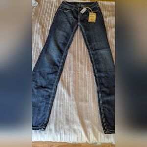 Stylish Dark Blue Women's Boot Cut Jeans
